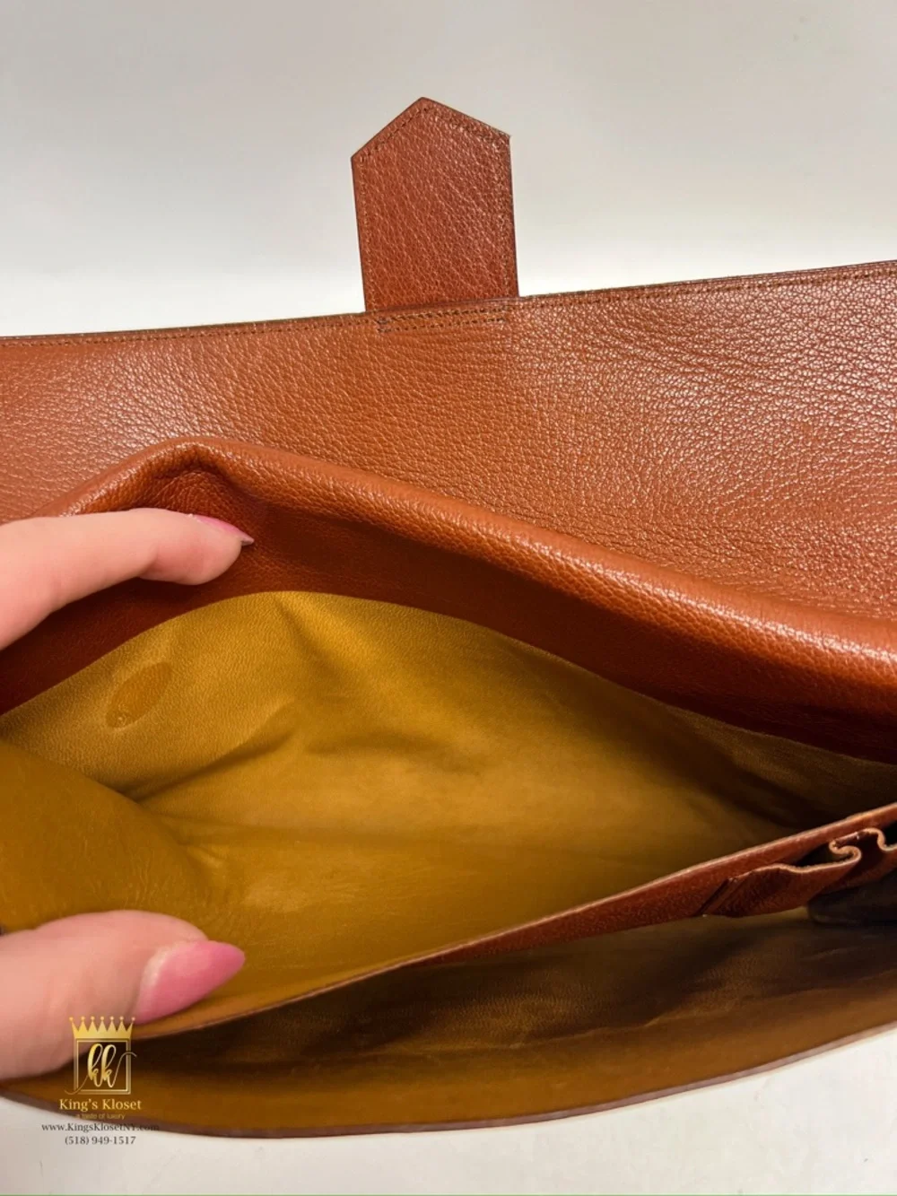 YSL vintage leather clutch - Picture 12 of 12